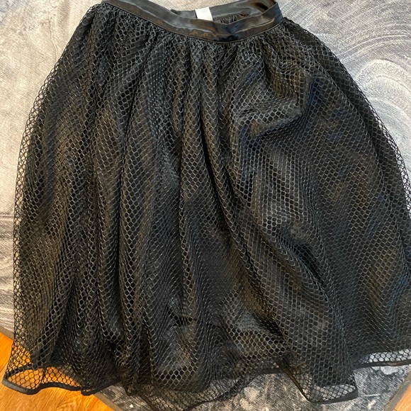Laura Byrnes California Lilith Skirt black fishnet - Picture 4 of 6